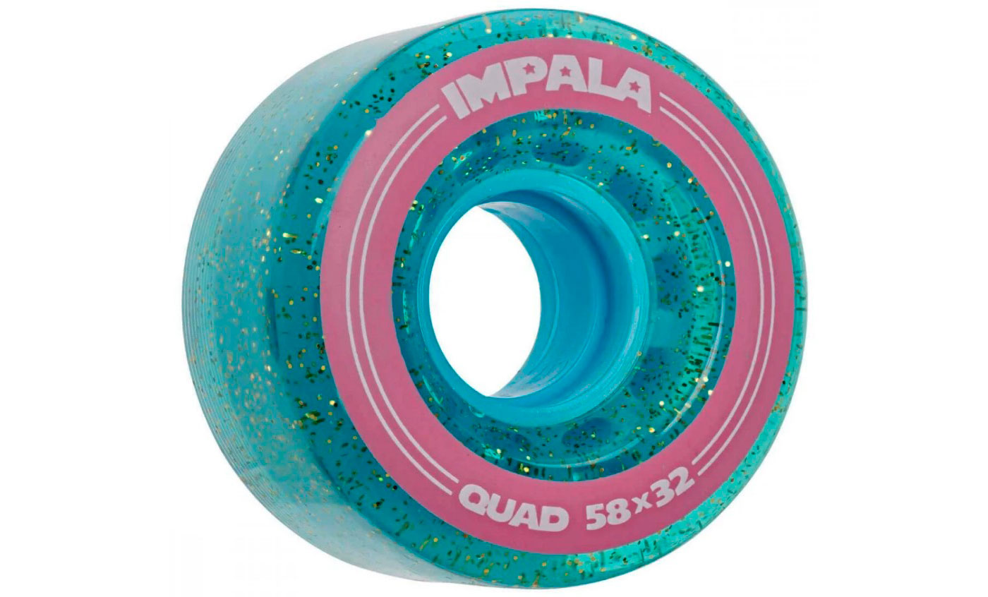 Фотографія Колеса для роликів Impala 4 Pack - Holographic Glitter 3