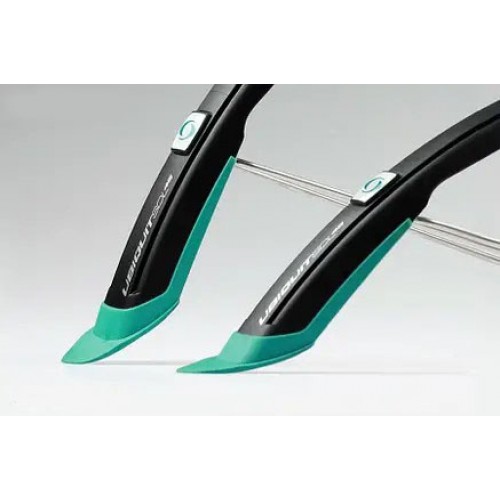 Крила Simpla Ubiquit SDS 28"/ 46 мм, Чорно-бірюзовий. 2 Крила Simpla Ubiquit SDS 28"/ 46 мм, Чорно-бірюзовий. 2