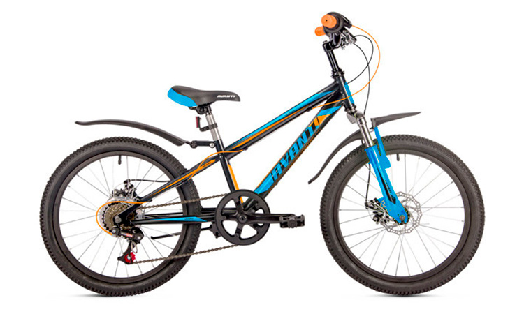 Фотографія Велосипед Avanti SUPER BOY DISK 20" (2020) 2020 Оранжево-синій