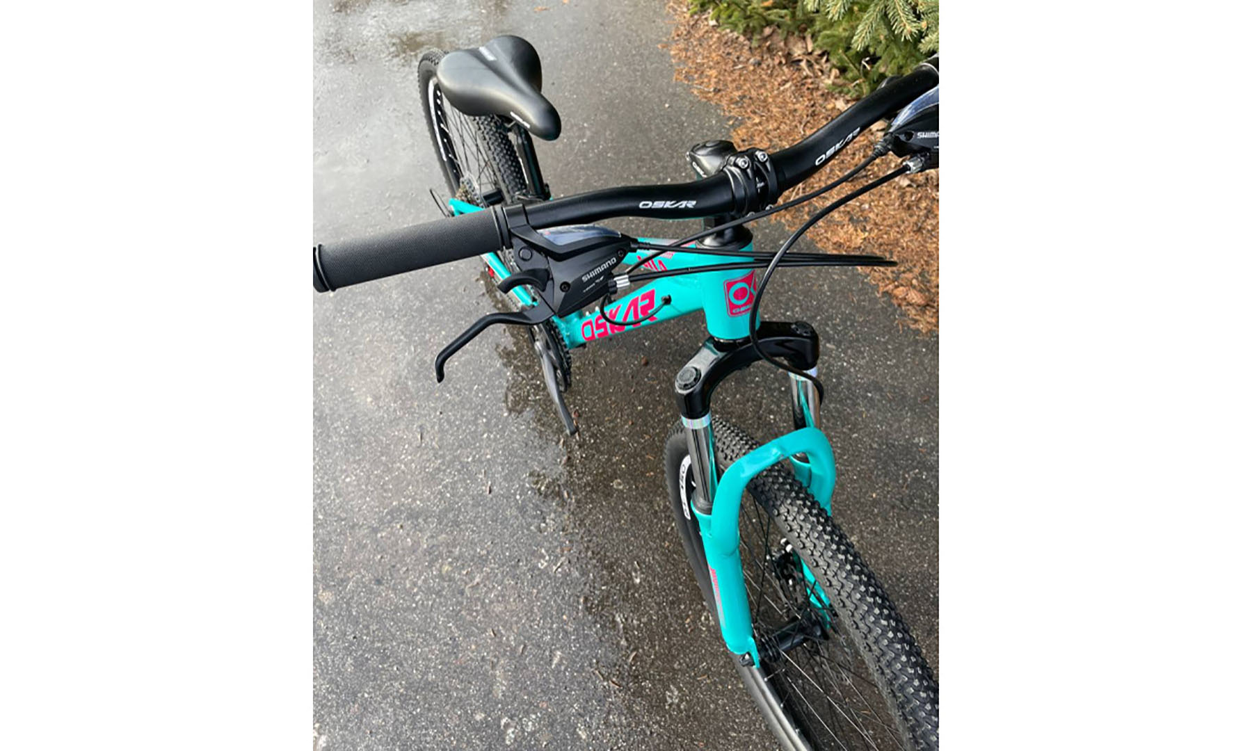  Велосипед OSKAR MIA 24", размер XXS, рама 11", 2025, бирюзовый 3