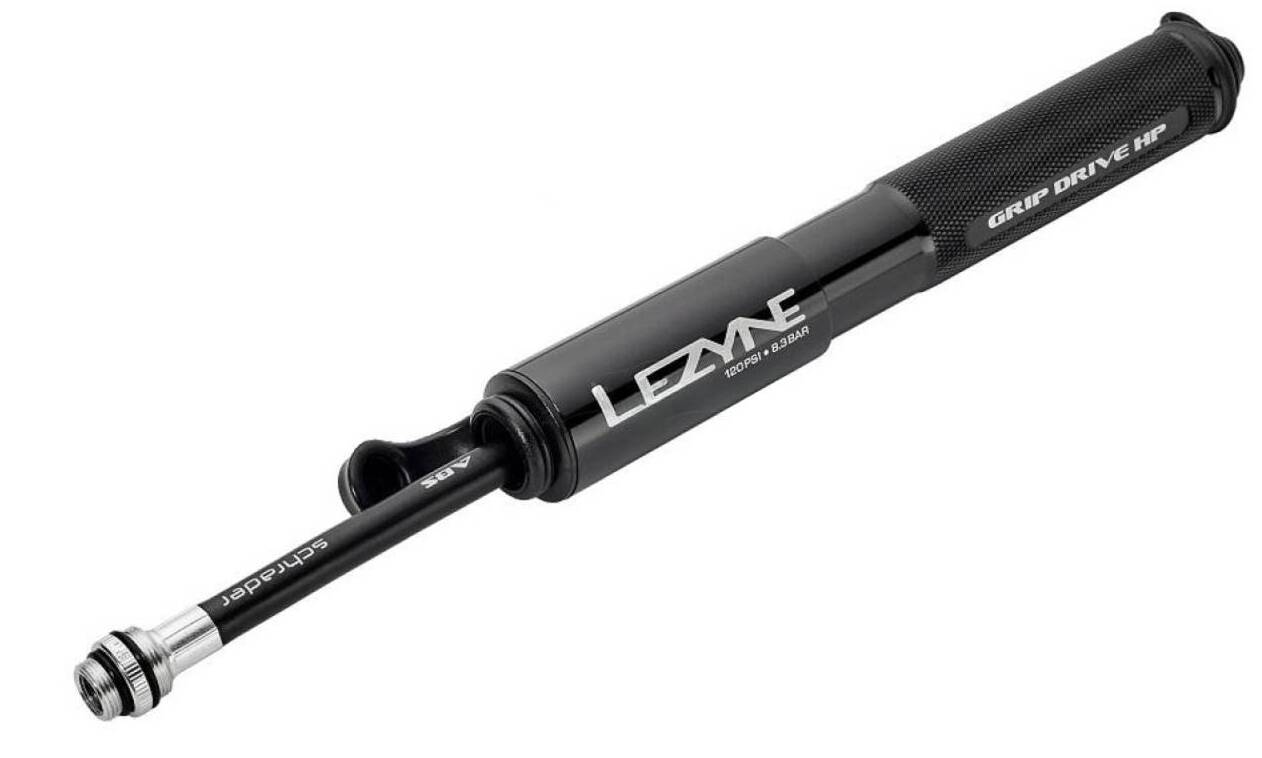 Ручной насос Lezyne Grip Drive HР, размер М, 120psi, черный 3