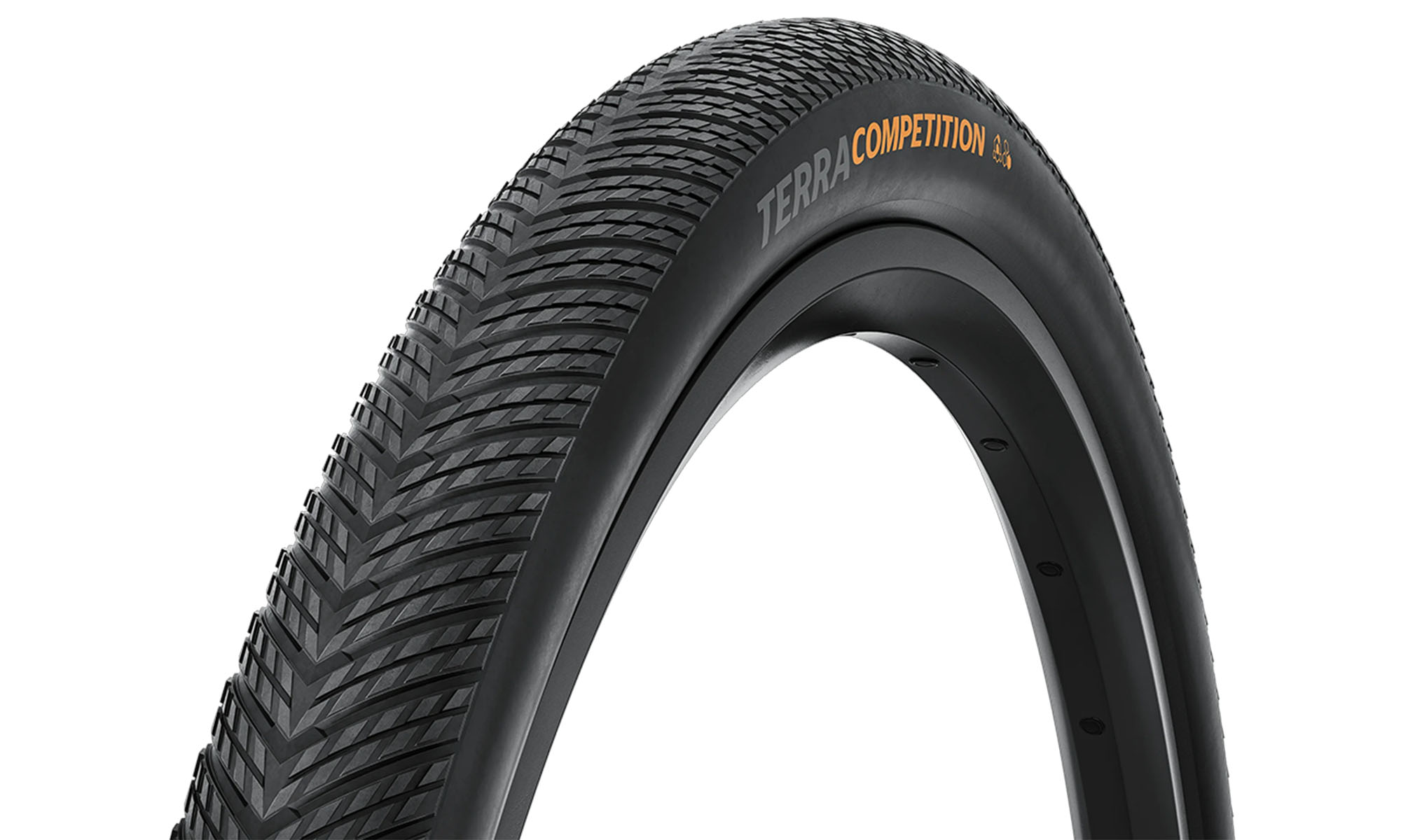 Покрышка бескамерная Continental Terra Competition Race Rapid 28" | 28 X 1.75 | 700 X 45C, черная складная, skin