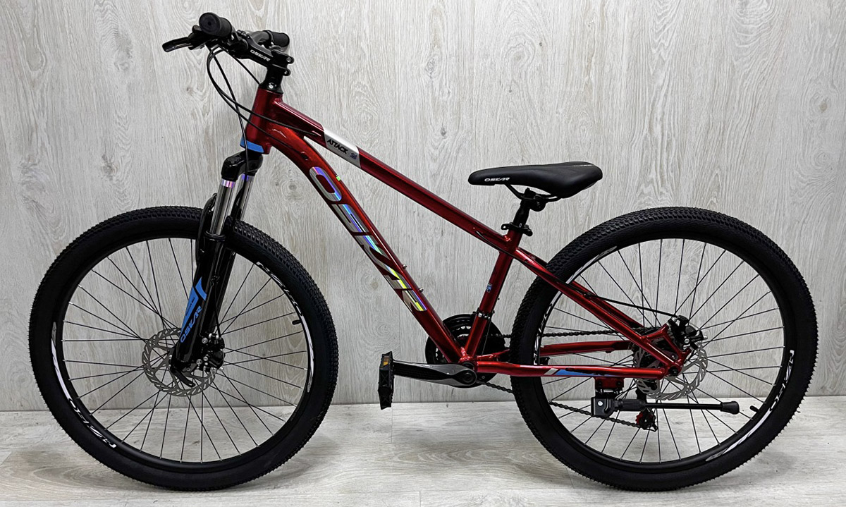 Велосипед Oskar Attack, 26", розмір XS (13"), червоний 5