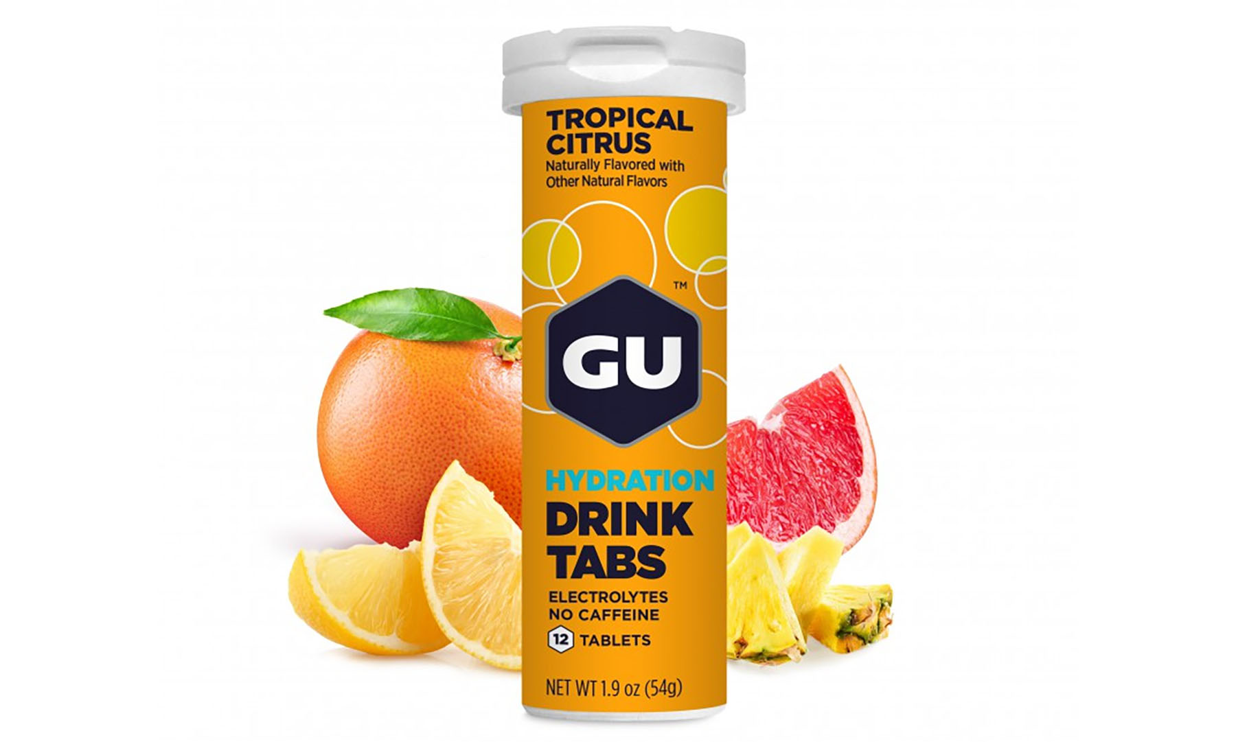 Фотография Изотонические таблетки GU Energy Tropical Citrus, 12 шт в тубе