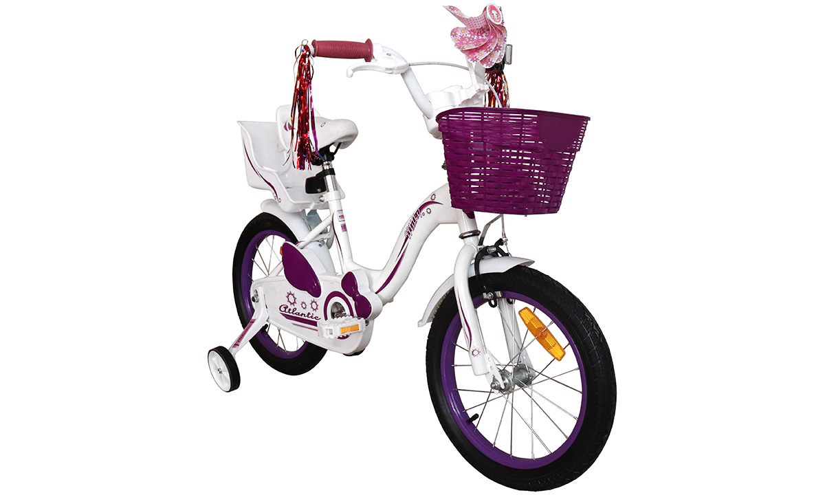 Фотография Велосипед детский Atlantic Milky 16" 2021 Фиолетовый