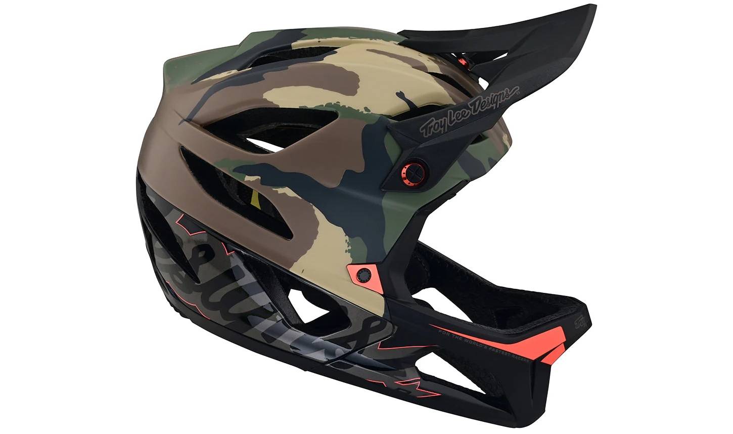Вело шолом TLD Stage розмір M/L (57-59 см) Signature Camo ARMY Green 6
