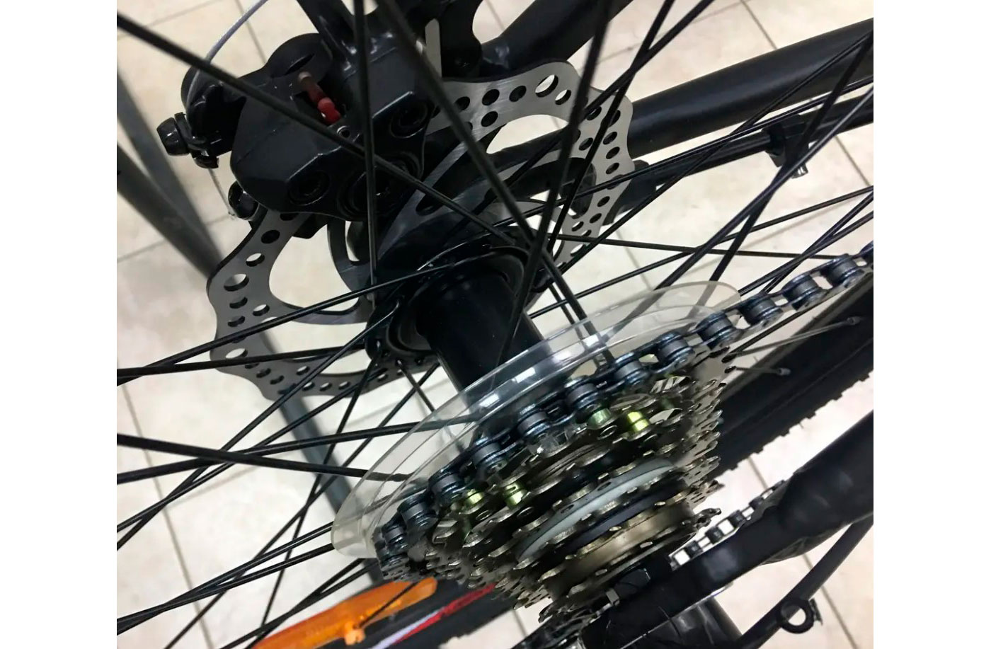 Велосипед Crosser Levin 24" XXS рама 12 2022 Чорно-червоний 2 Велосипед Crosser Levin 24" XXS рама 12 2022 Чорно-червоний 2
