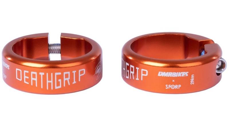 Замок на гріпси DMR DeathGrip Lock On Orange 