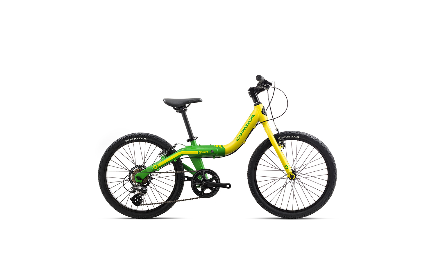 Фотография Велосипед Orbea GROW 2 7V (2019) 2019 Салатово-зеленый