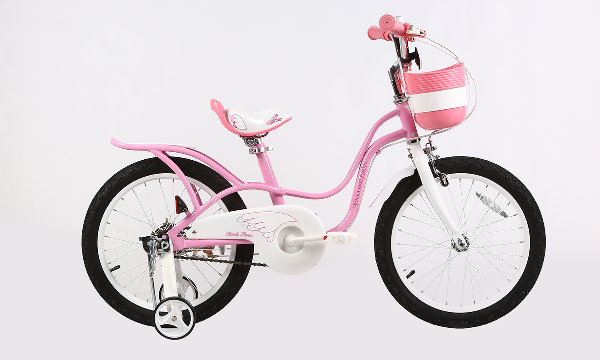 Фотография Велосипед ROYALBABY ST LITTLE SWAN 18"  Розовый