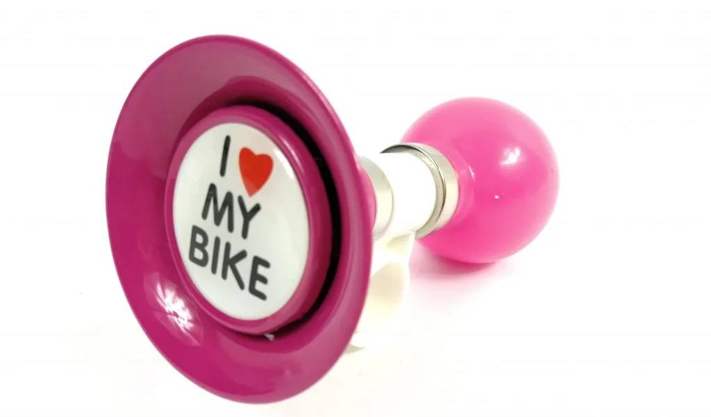 Фотография Клаксон Spencer I Love My Bike, розовый