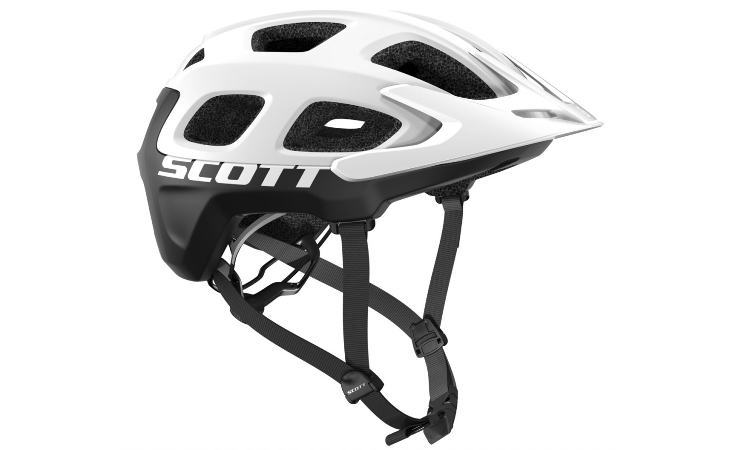 шлем SCOTT VIVO размер S (51-55 см) бело/чёрный 