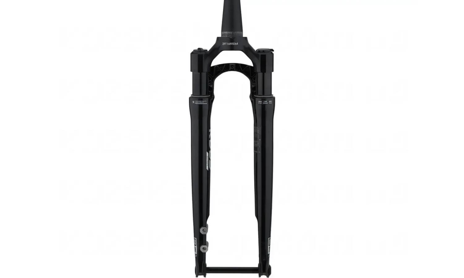 Виделка RockShox RUDY Ultimate Race Day - Crown 700c 12x100 40mm Gloss Black 45offset Тяплений SoloAir (includes Fender, Star nut, Maxle Stealth) A1 3
