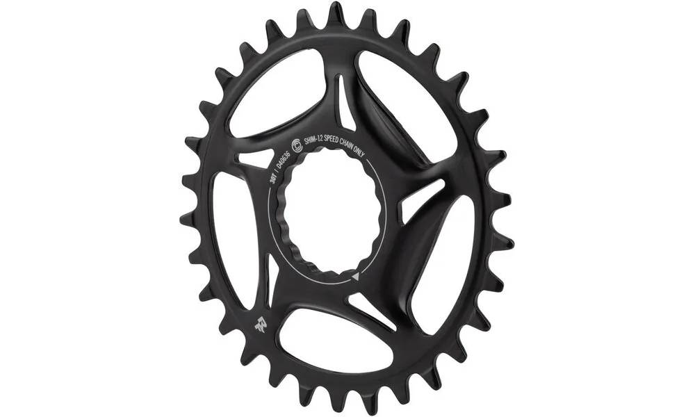 Фотография Звезда RaceFace CHAINRING,CINCH,DM,30T,STL,SHI12,BLK 3