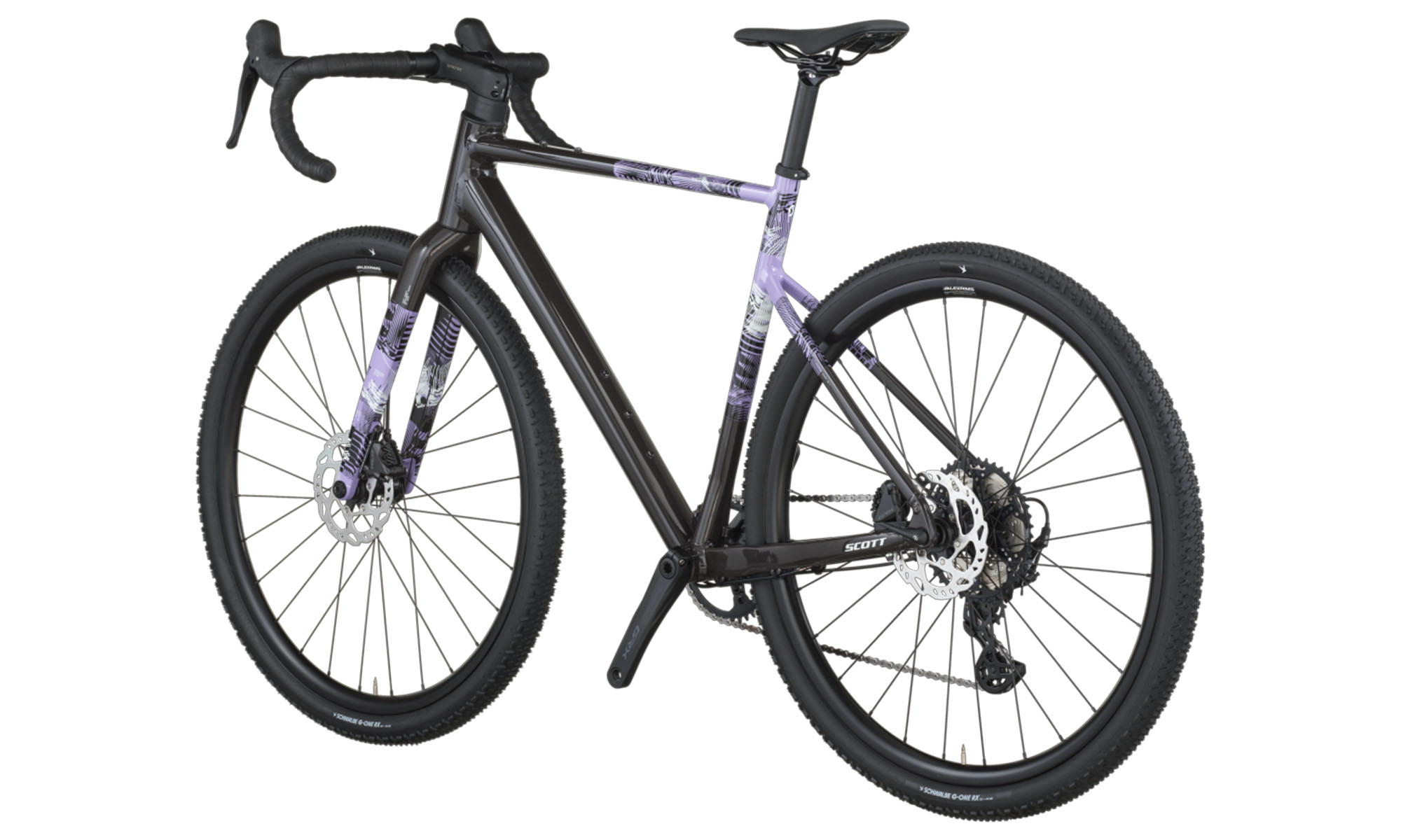 Велосипед SCOTT SPEEDSTER GRAVEL 10 28", размер L, год 2026, черно/фиолетовый, KH 26 6 Велосипед SCOTT SPEEDSTER GRAVEL 10 28", размер L, год 2026, черно/фиолетовый, KH 26 6
