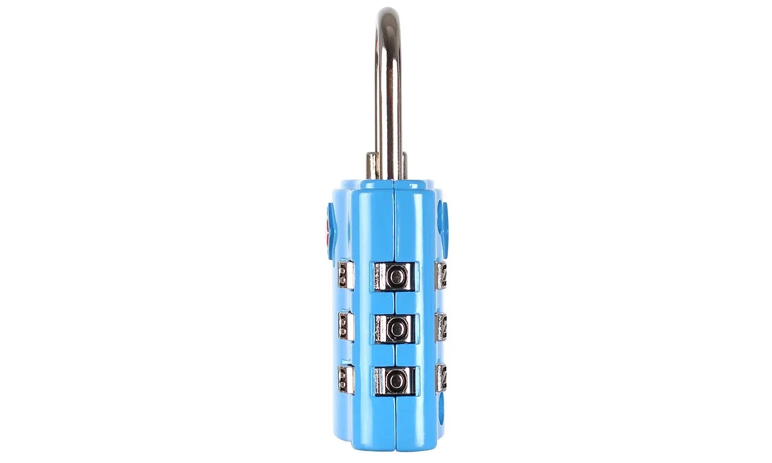 Замок навесной Lifeventure TSA Combi Lock aqua 4 Замок навесной Lifeventure TSA Combi Lock aqua 4