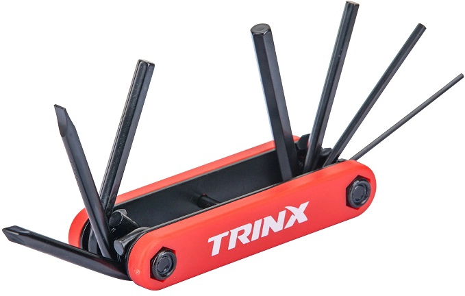 Фотографія Мультитул Ключі-шестигранники Trinx TG11, колір Червоний