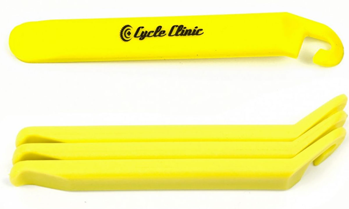 Фотографія Бортувальні лопатки Author Cycle Clinic TL8, жорсткий пластик, набір із 3 шт, жовті