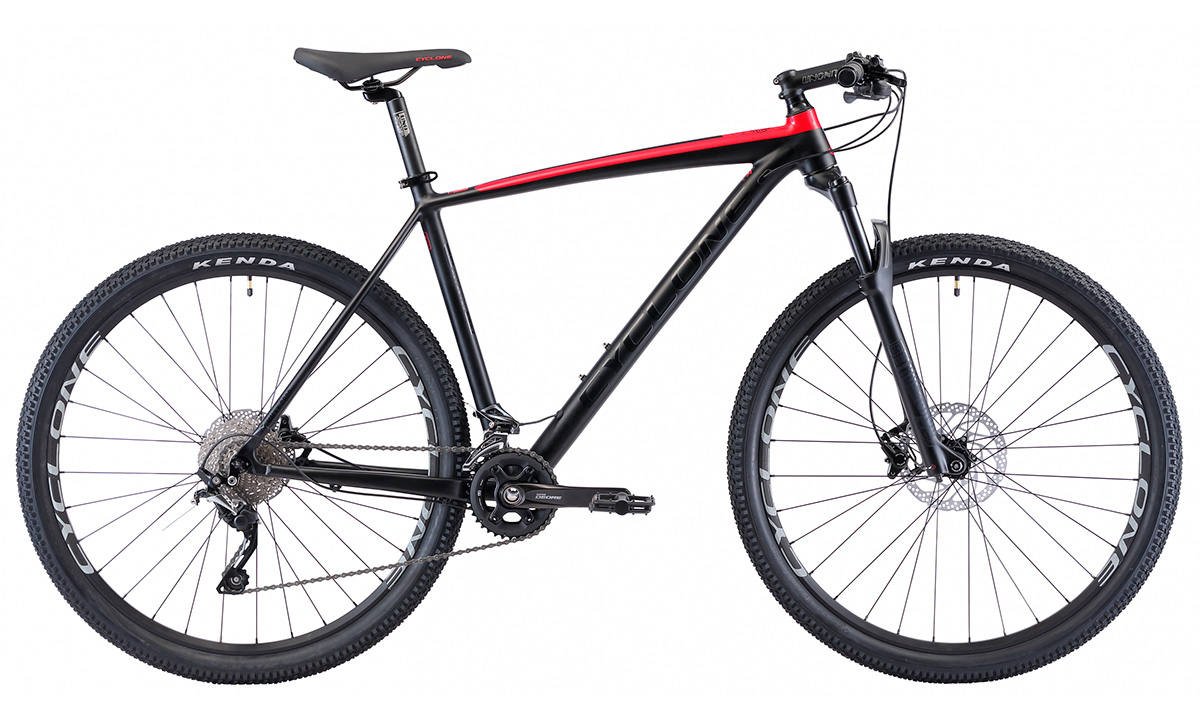 Велосипед 29" Cyclone MMXX (2020) 2020 black 8