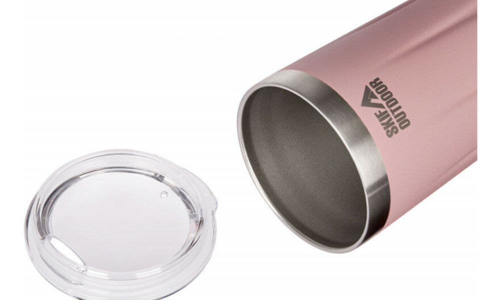 Термокружка Skif Outdoor Drop, 0.42L розовая 2