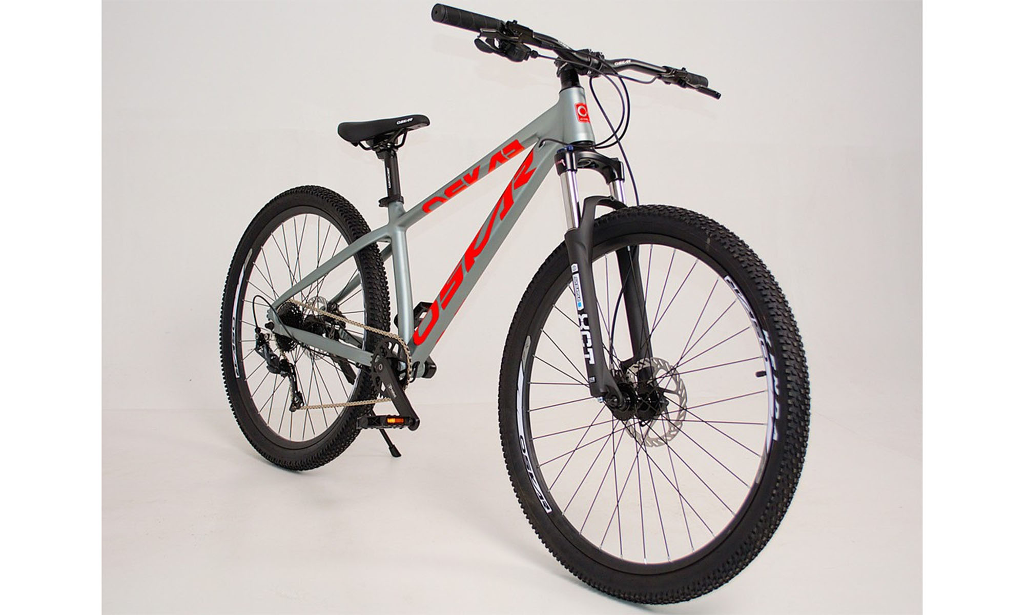 Велосипед Oskar RANGER 2.0 27,5", размер S, рама 15", год 2026, серый матовый 2 Велосипед Oskar RANGER 2.0 27,5", размер S, рама 15", год 2026, серый матовый 2