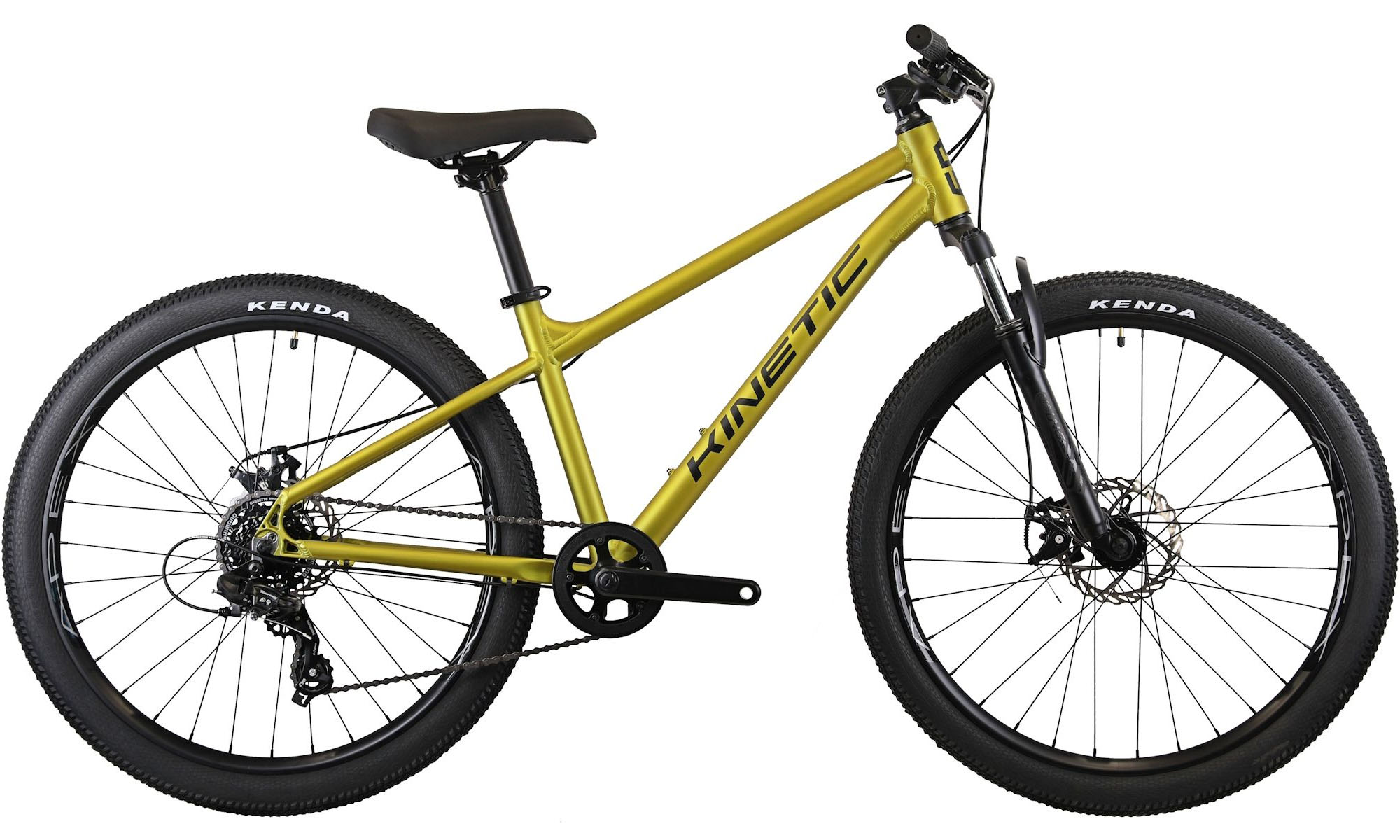 Велосипед KINETIC PROFI 26", размер S, рама 15", год 2026, желтый 