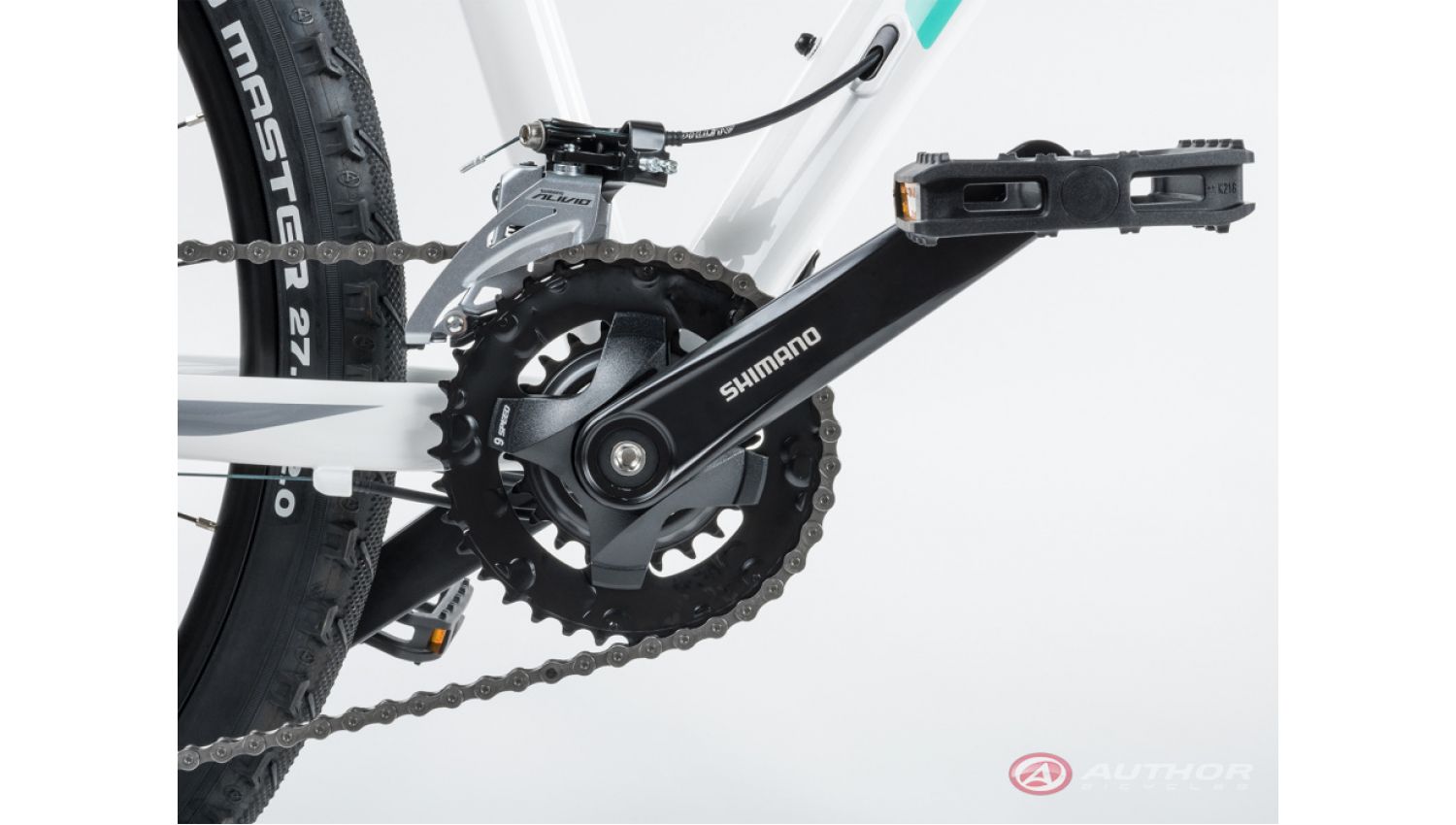 Велосипед AUTHOR Pegas ASL 27.5" рама M (2022) Білий 3