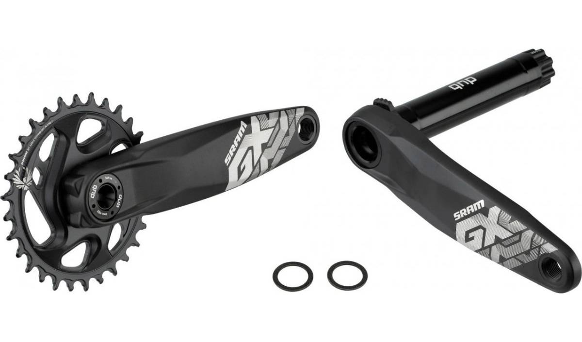 Фотография Шатуны SRAM Crank GX Eagle Fat Bike 4" DUB 12ск 175 Direct Mount Звезда 30t X-SYNC 2 Black 5