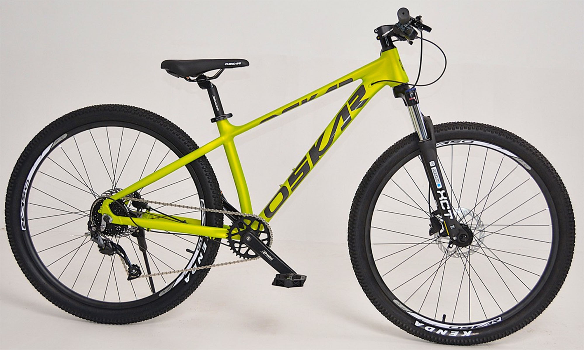 Велосипед Oskar Ranger 2.0 27,5", размер S, рама 15", год 2026, светло-зеленый матовый 