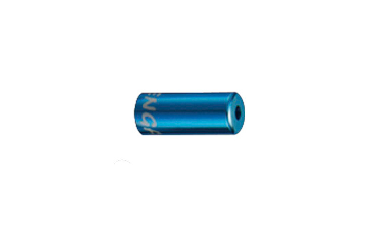 Фотографія Ковпачок Bengal CAPD1BK на сорочку перемикання передач, алюміній, кол. анодування, сумісний з 4-мм сорочкою (5.2x4.2x15) (50шт), синій
