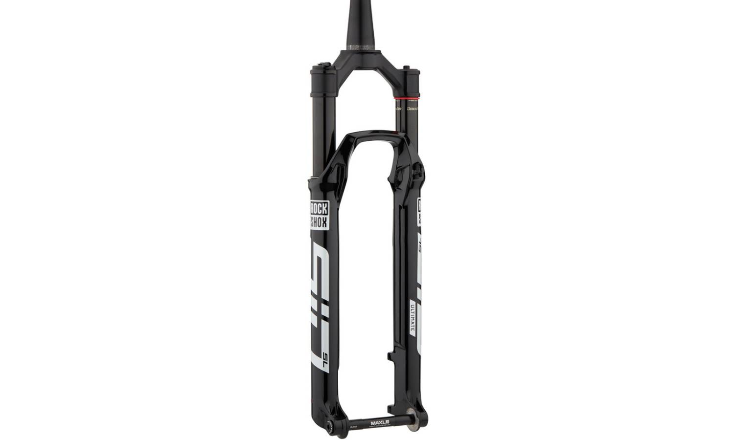 Фотографія Вилка RockShox SID SL Ultimate Race Day - 3P Crown 29" Boost ™ 15X110 100mm Gloss Black 44offset Tapered DebonAir (includes ZipTie Fender, Star nut, Ma