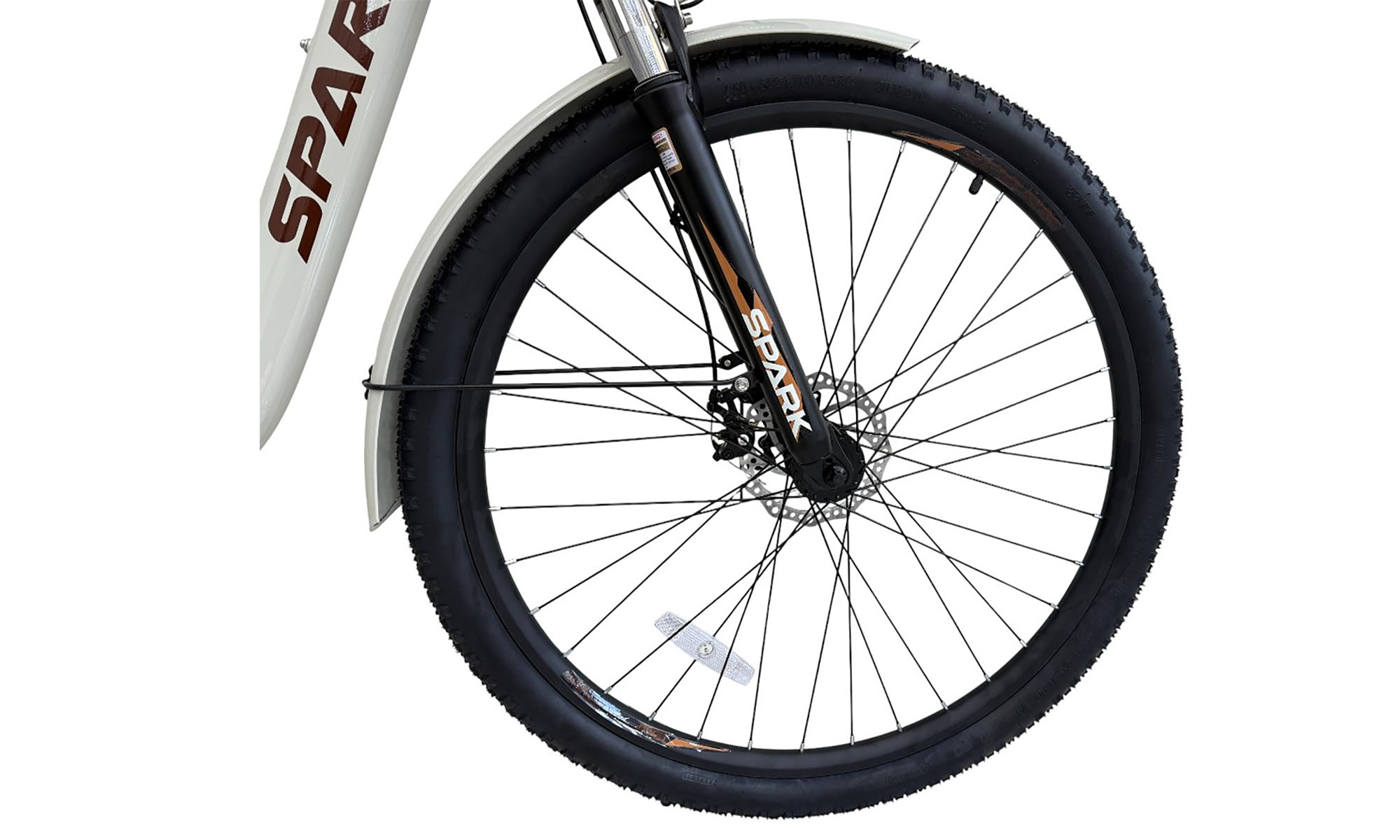 Велосипед с электромотором SPARK E-CITY COMFORT 28", размер M, рама 18", 48V/500W/12,8Ah, год 2026, светло-серый 4