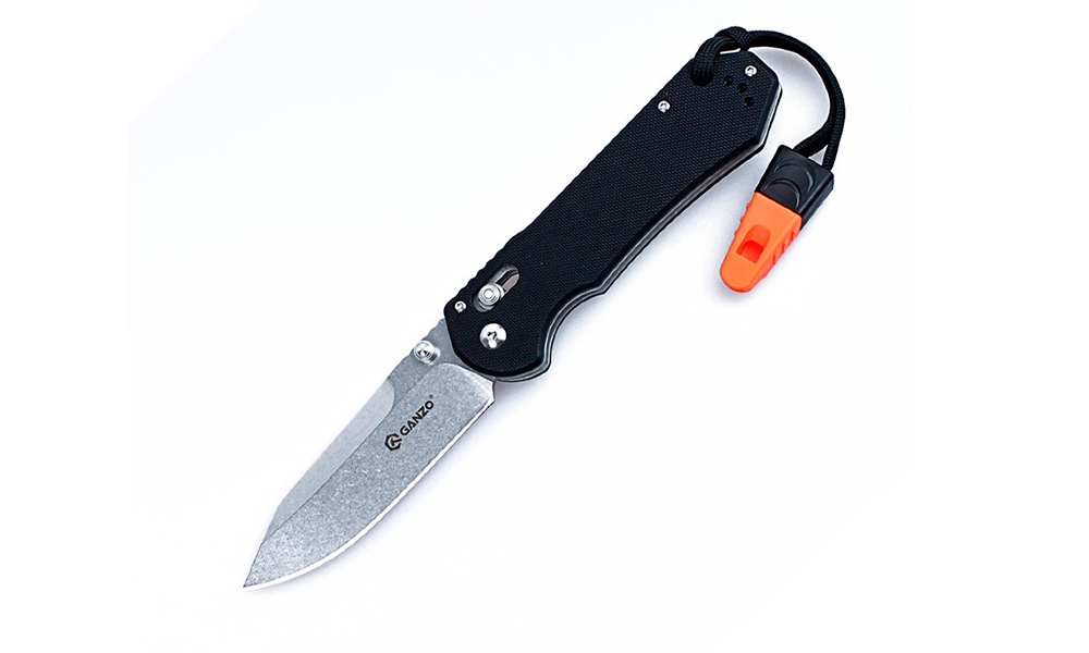 Фотография Складной нож Ganzo G7452-WS черный