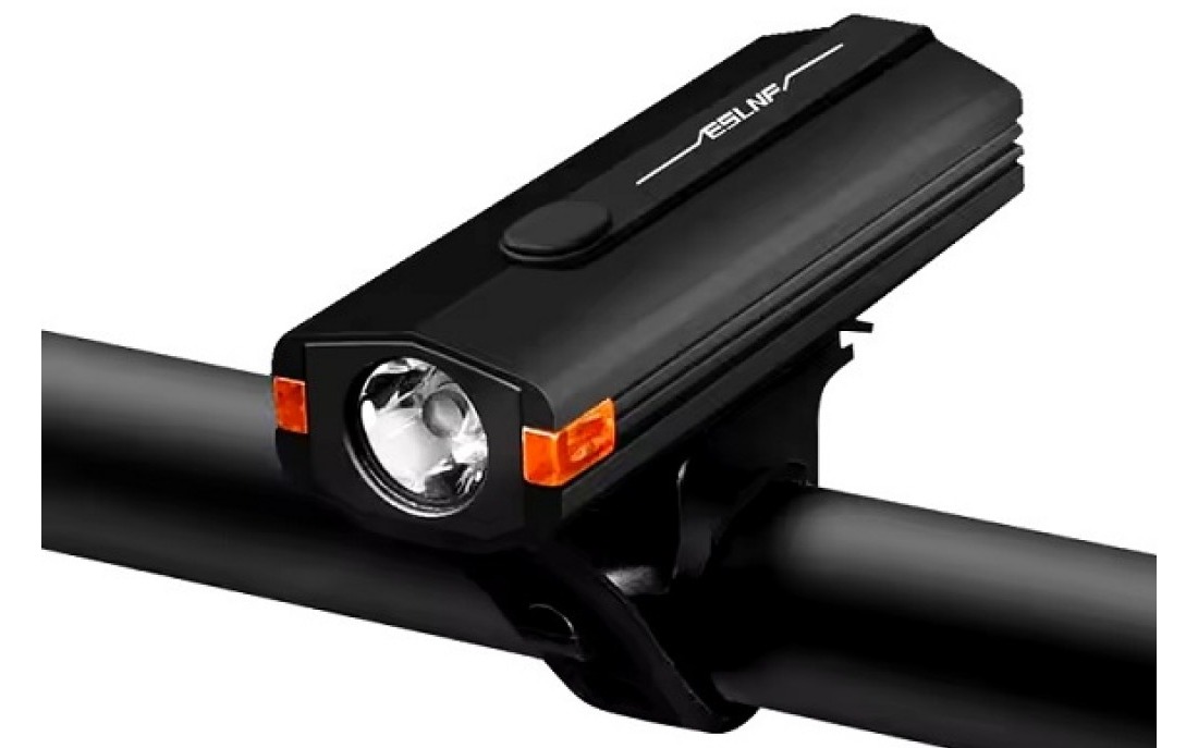 Передня фара eslnf 090 на рульовому колесі1500mah чорний 4 Передня фара eslnf 090 на рульовому колесі1500mah чорний 4