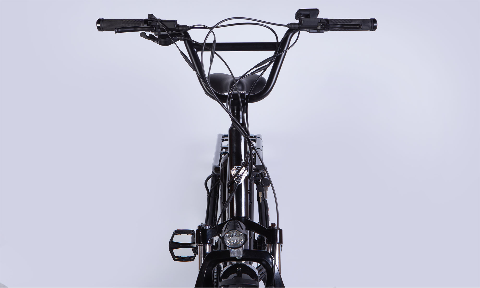 Велосипед с электроприводом Dorozhnik eADAMANT HDD 20", размер M. рама-18,5" 48B 17.5А*г 750Вт, 2025,  черный, крылья, подножка 5