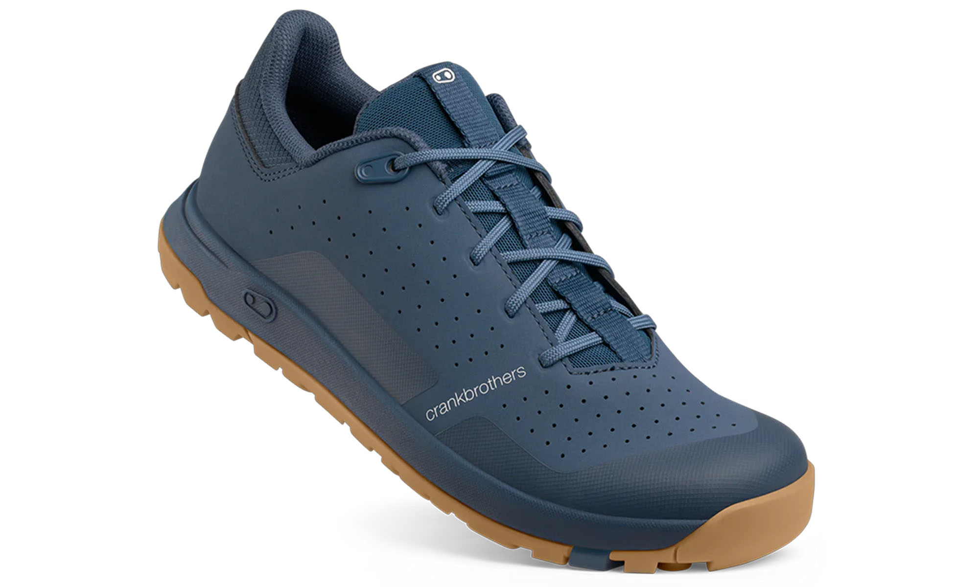 Велообувь CrankBrothers SHOES STAMP TRAIL LACE BLUE / DARK BLUE - GUM OUTSOLE, розмір 9.5 US (42.5-43 EU) 