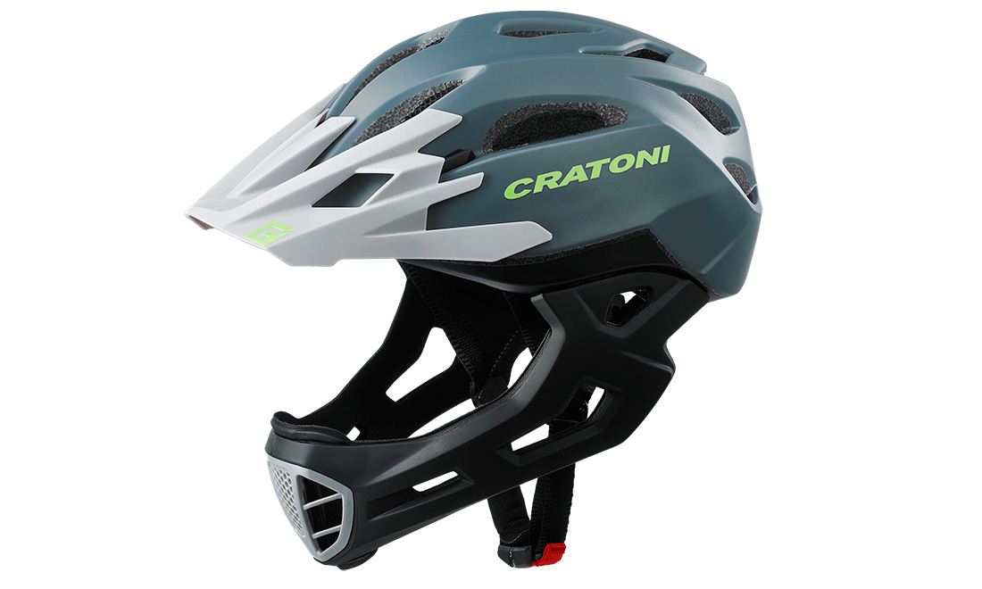 Фотография Шлем для велосипедиста Cratoni C-Maniac размер S/M (52-56 см) Серо-черный