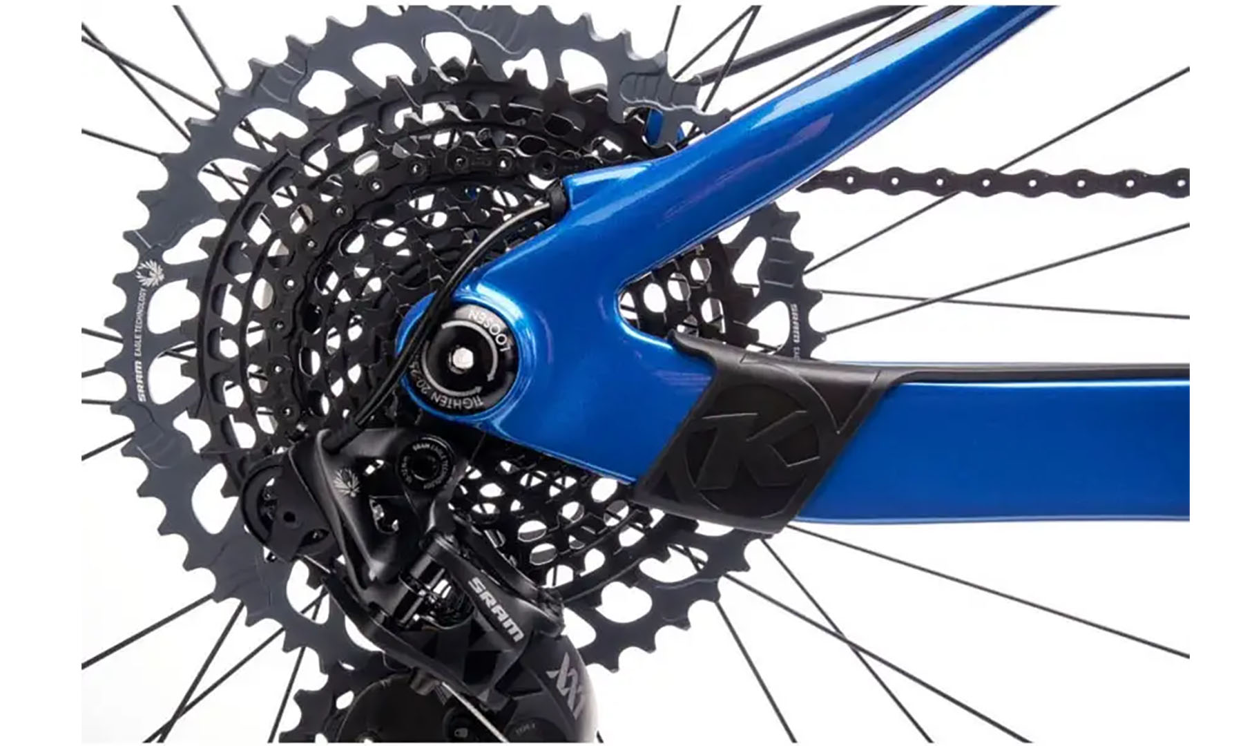 Велосипед двопідвіс Kona Hei Hei CR/DL 29", розмір рами XL, 2021, Gloss Metallic Alpine Blue 6