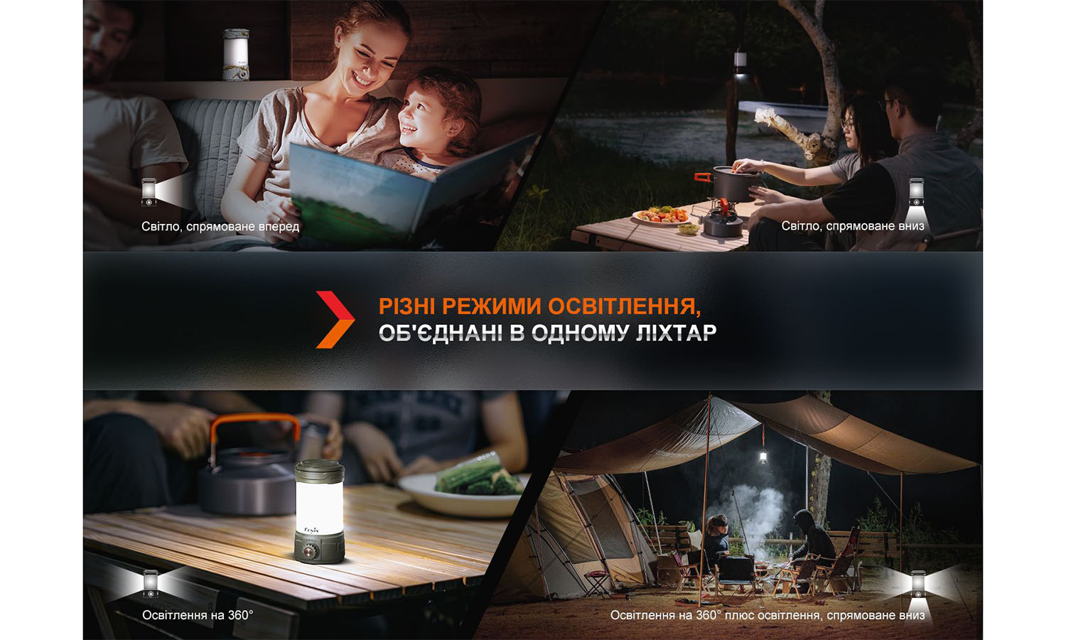 Фонарь кемпинговый Fenix CL26R Pro, мраморный белый 2