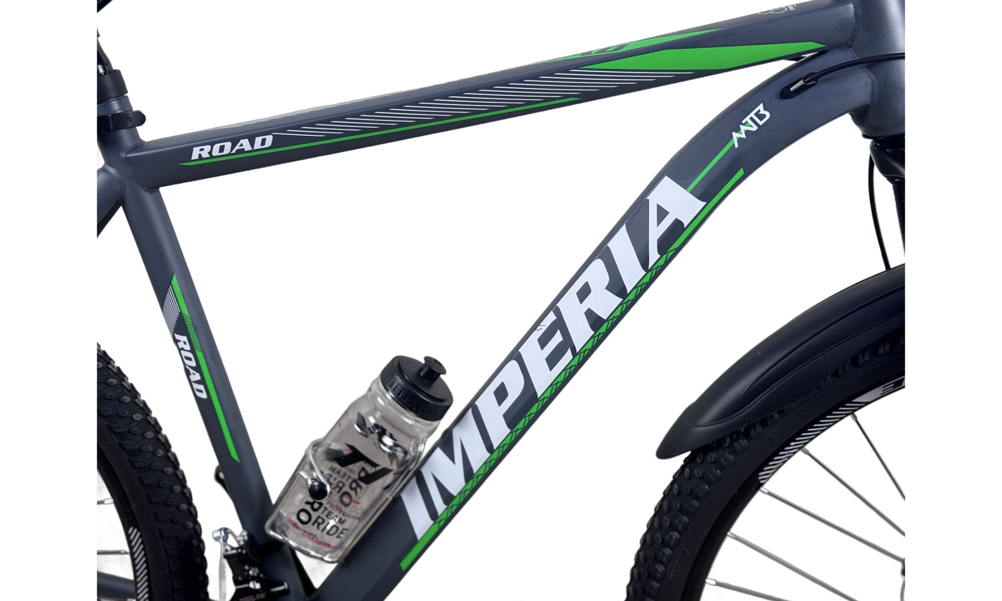 Велосипед CrossBike Imperia 29", размер XL, рама 21", год 2026, Серый-Зеленый 2 Велосипед CrossBike Imperia 29", размер XL, рама 21", год 2026, Серый-Зеленый 2