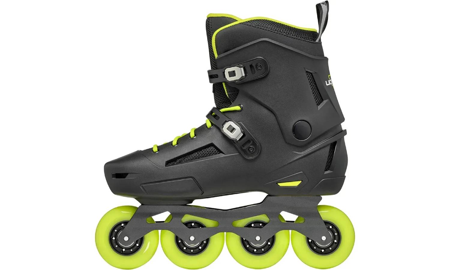 Ролики Rollerblade Lightning black-lime 280 4 Ролики Rollerblade Lightning black-lime 280 4