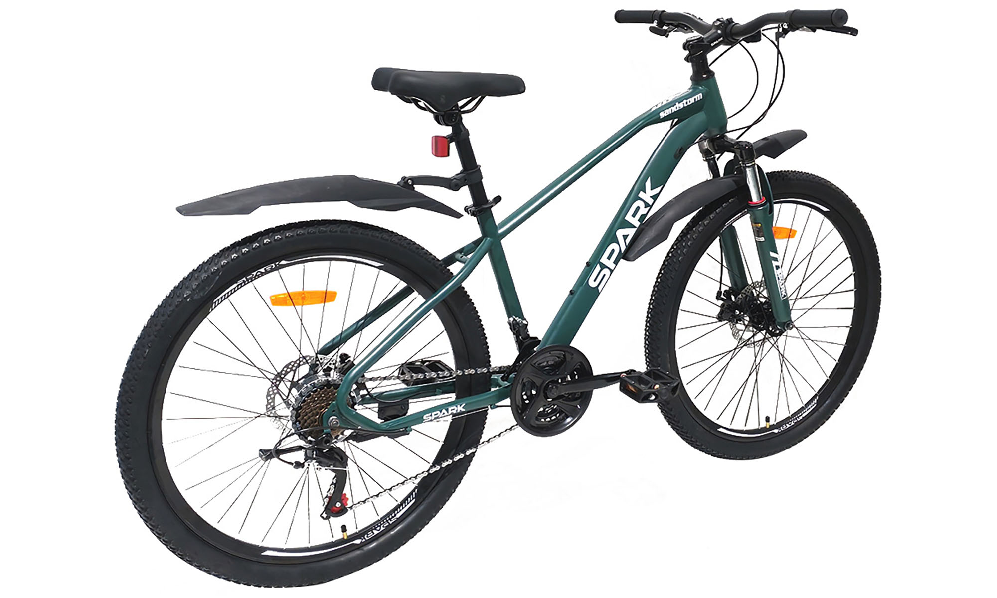 Велосипед SPARK SANDSTROM 26", размер S, рама 15", 2025, темно-зеленый 2