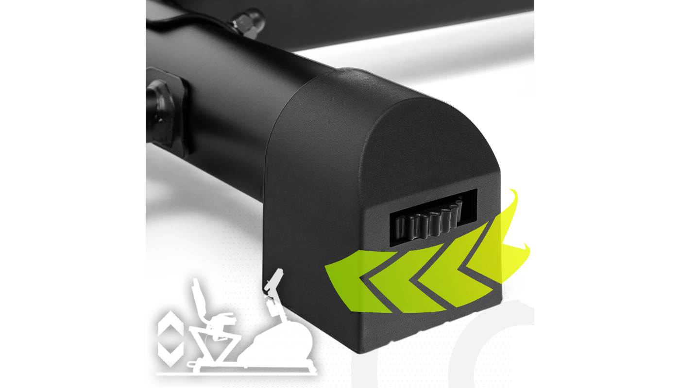 Велотренажер горизонтальный Zipro Iconsole+ Glow черный 4 Велотренажер горизонтальный Zipro Iconsole+ Glow черный 4