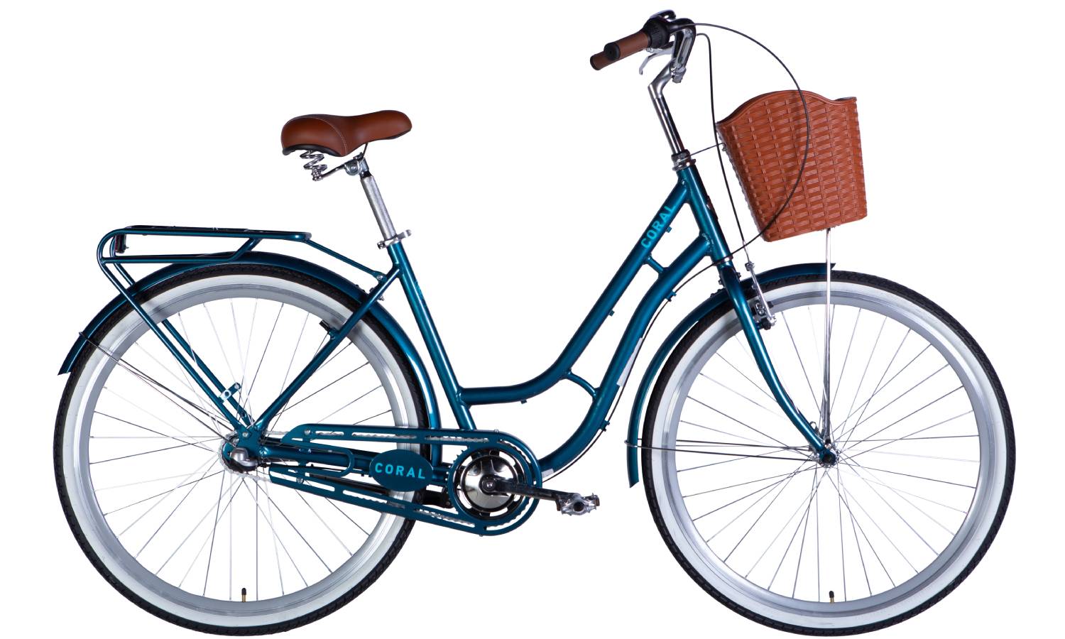 Фотография Велосипед Dorozhnik CORAL Nexus 28" розмір L рама 19" 2025 бирюзвый