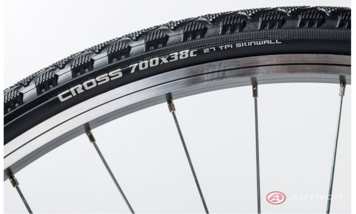 Велосипед AUTHOR Integra 28", рама 19", 2023, колір-сріблястий (ментоловий) // сріблястий 4