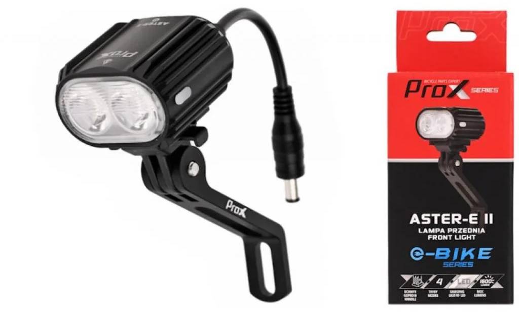 Фотографія Фара передня ProX Aster II E-BIKE DC 5-15V 2