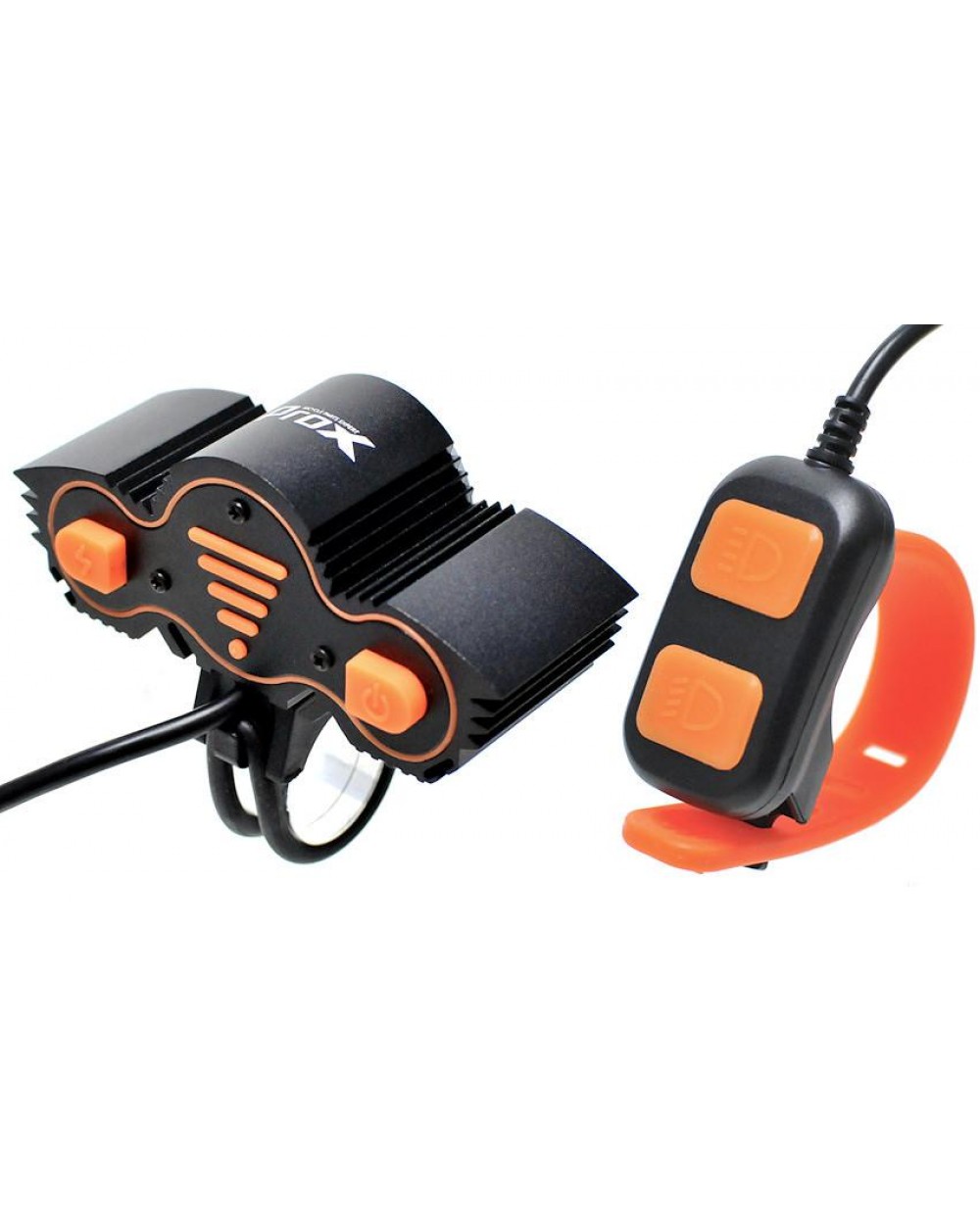 Фара передня ProX Polaris 3xCree з пультом, чорний 4