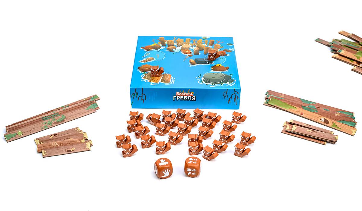 Настольная игра Бобровая плотина (Beaver Creek) 6