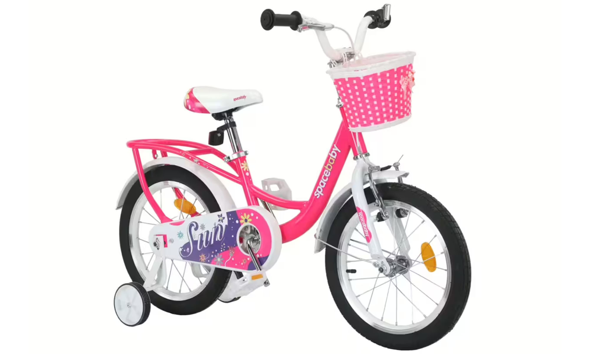 Велосипед SPACE KID SUN BH 16", розмір XXS, рама-9", рік 2026, рожевий 2 Велосипед SPACE KID SUN BH 16", розмір XXS, рама-9", рік 2026, рожевий 2