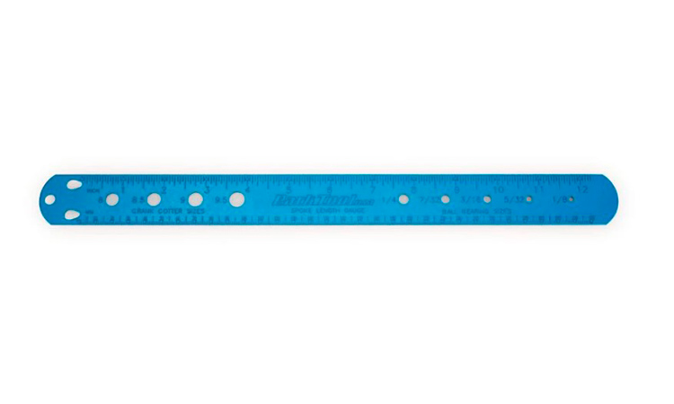 Инструмент измерительный Park Tool для спиц, подшипников и клиньев шатунов, синий